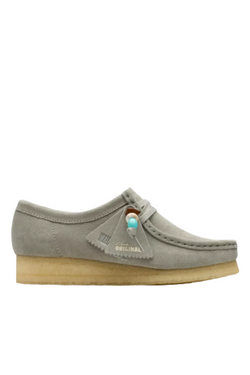 Wallabee - Sage Suede with Seasonal Beads