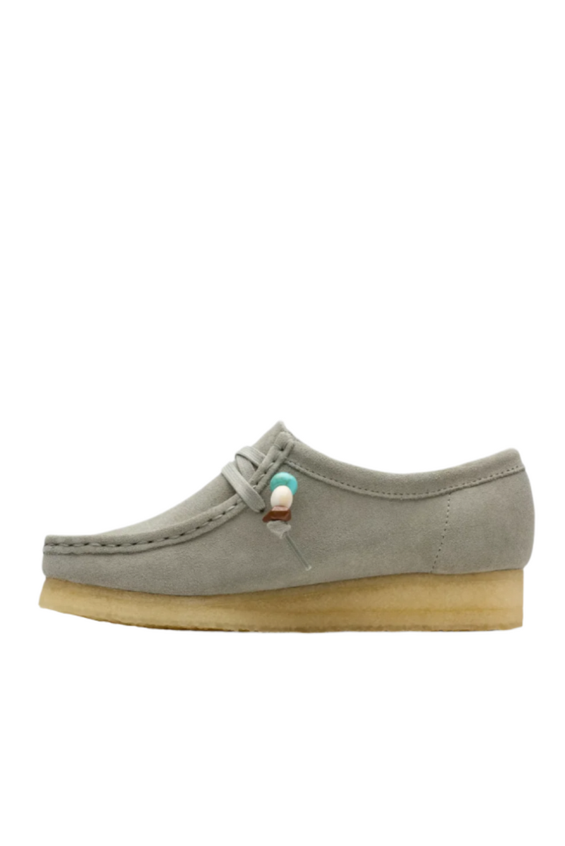 Wallabee - Sage Suede with Seasonal Beads