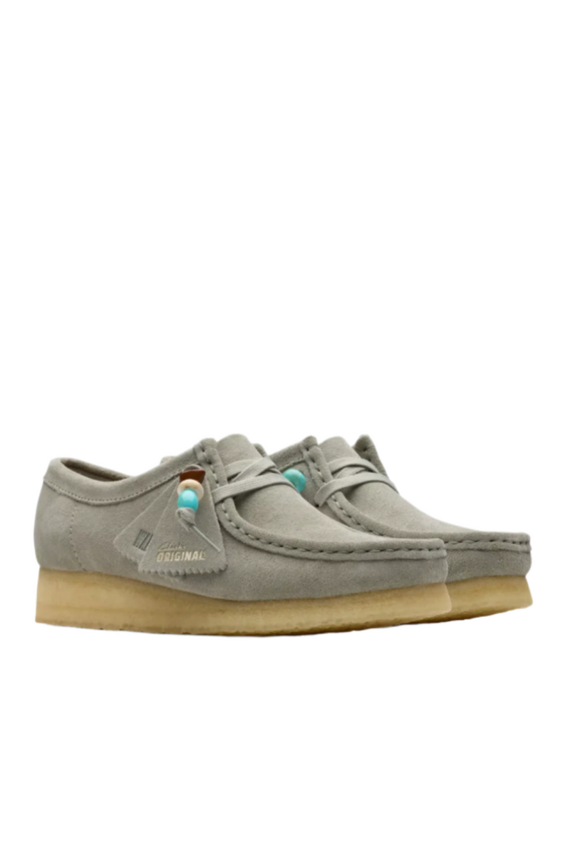 Wallabee - Sage Suede with Seasonal Beads