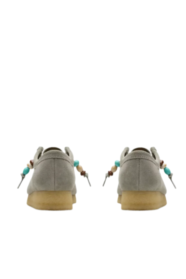 Wallabee - Sage Suede with Seasonal Beads