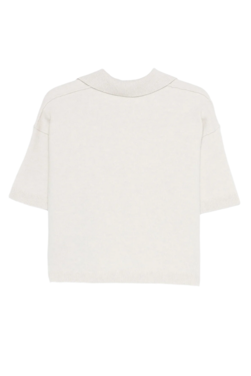 Mason Cropped Knit - Coconut