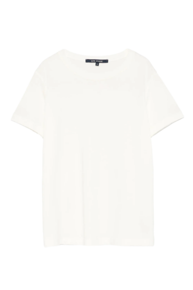 Tilly Cotton Tee - Ivory