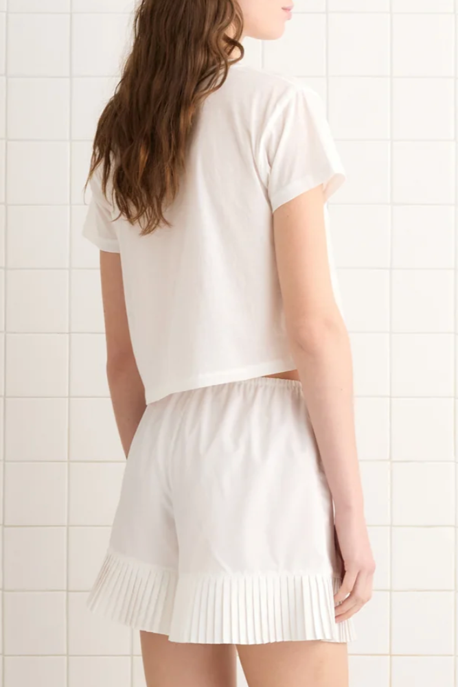 Horseshoes Tee - Cream