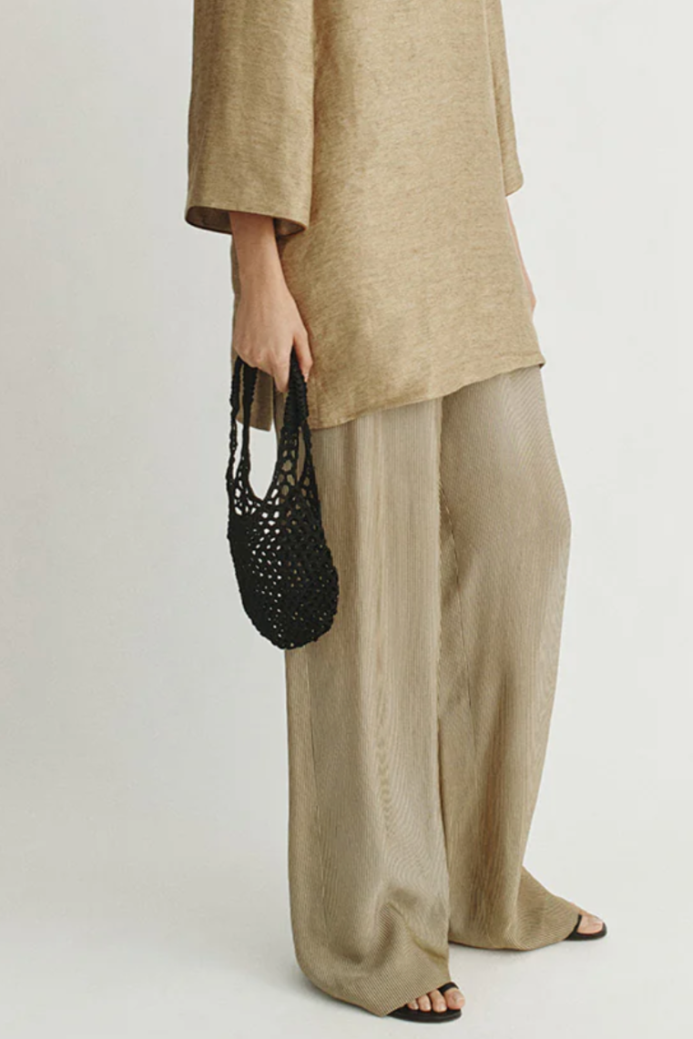 The Mini Crochet Bag - Black