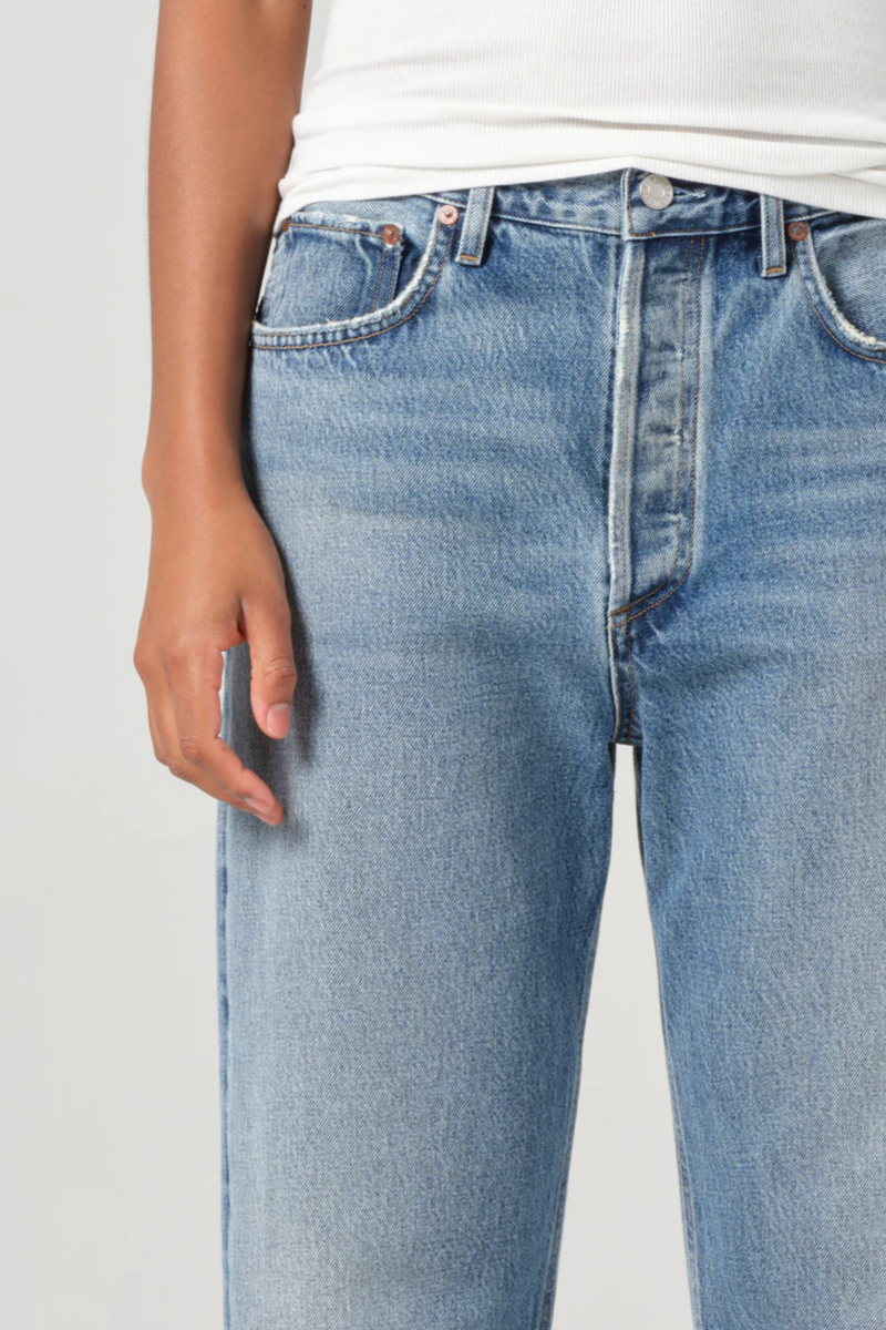 Fran Low Slung Straight Jean - Reign