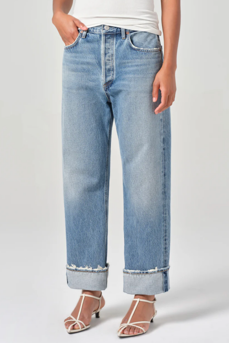 Fran Low Slung Straight Jean - Reign