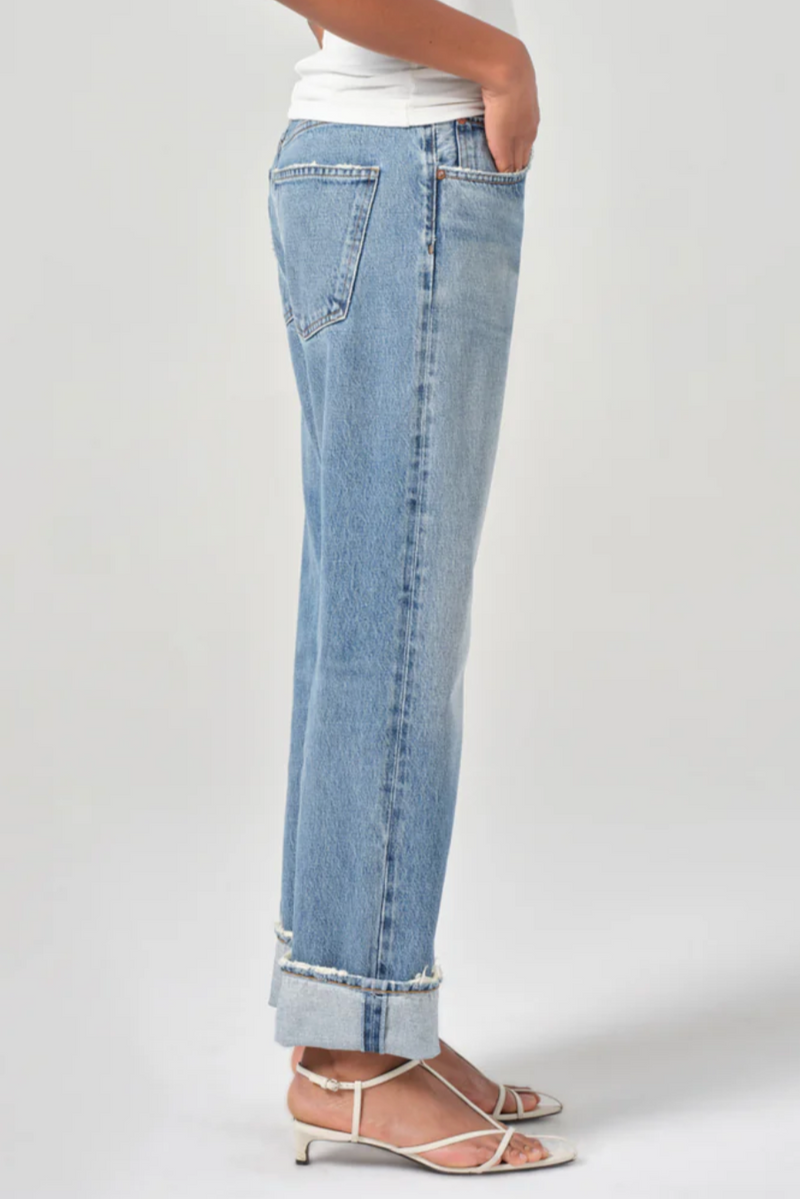 Fran Low Slung Straight Jean - Reign