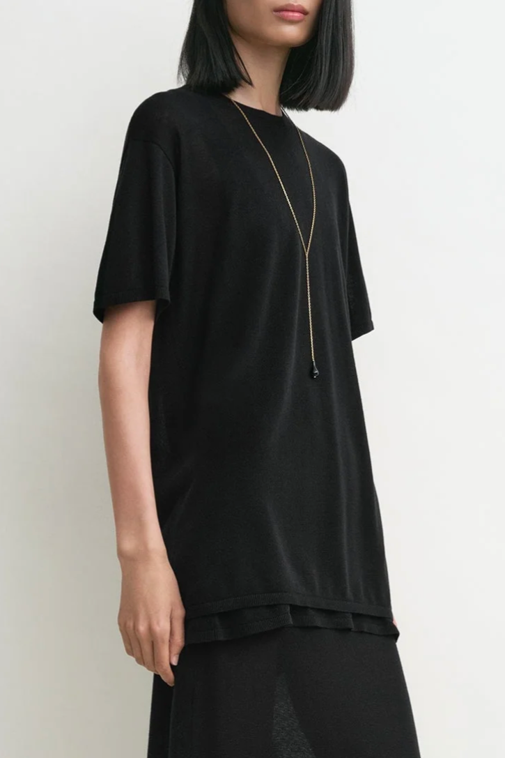 Tee Knit - Black