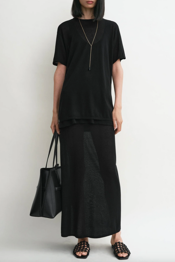 Tee Knit - Black
