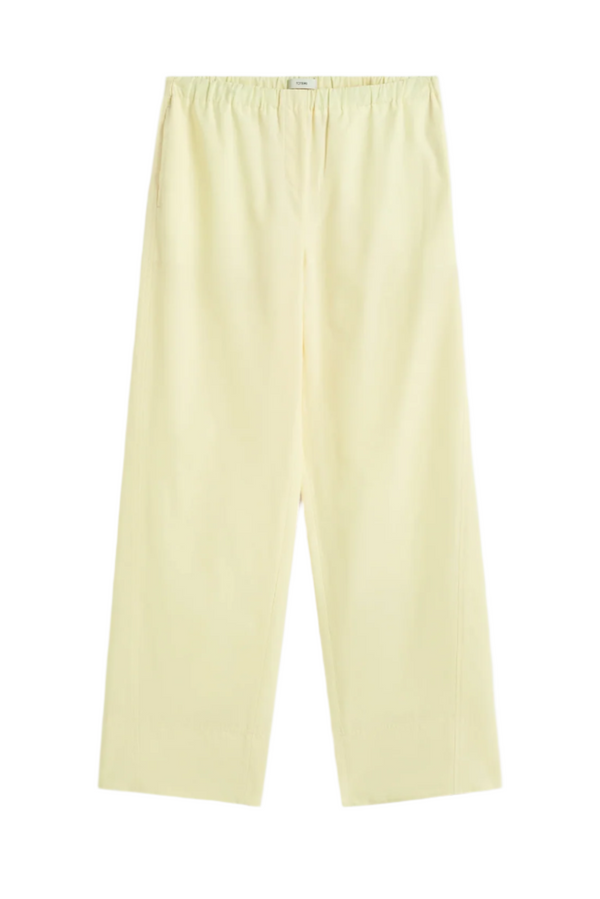 Twisted Seam Boxer Trousers - Straw