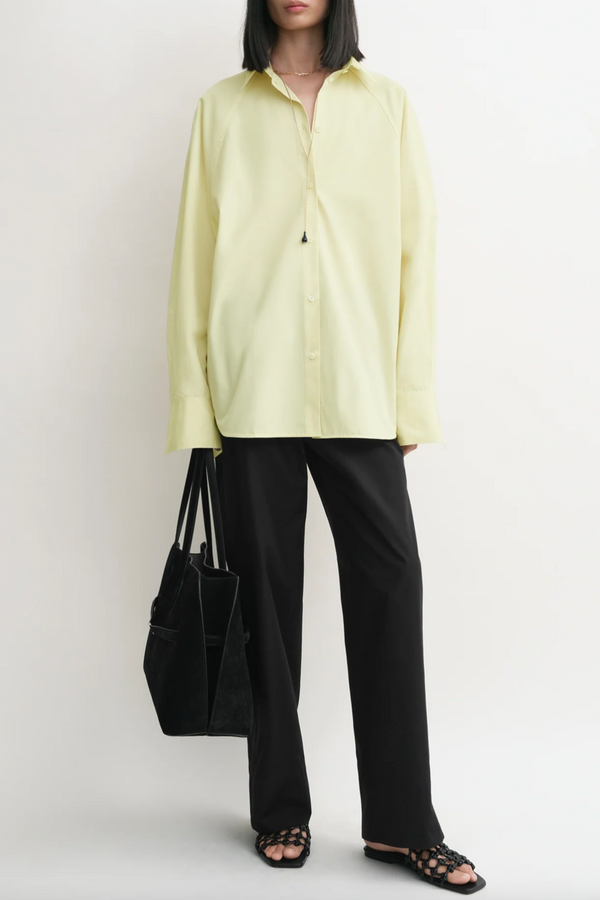 Raw Raglan Shirt - Straw