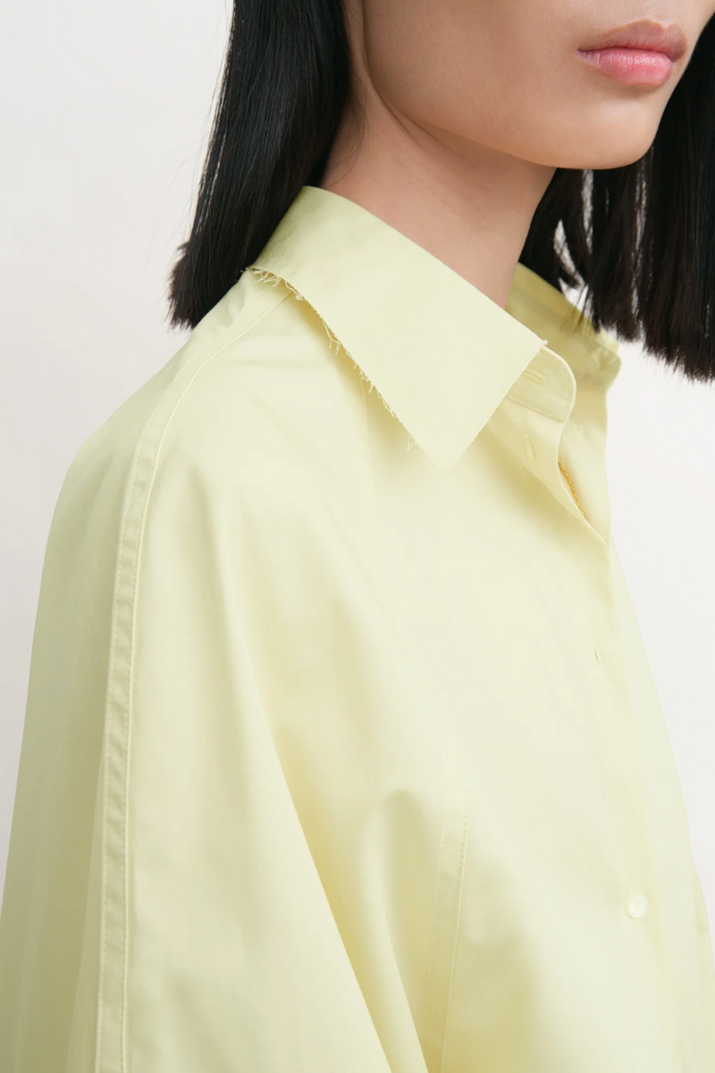 Raw Raglan Shirt - Straw