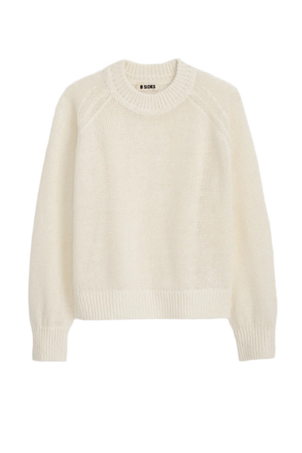 Lind Knit Crew - Ecru