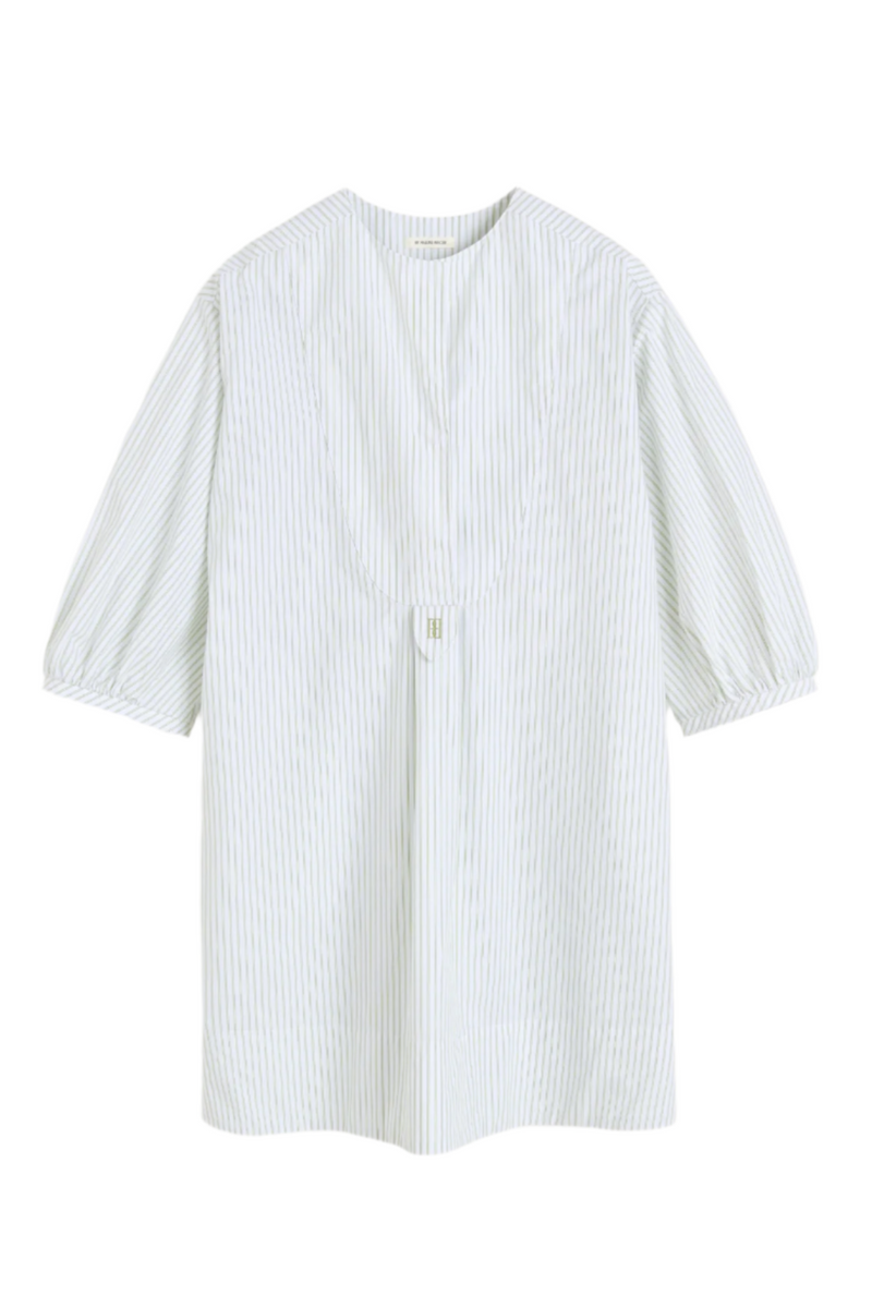 Faya Cotton Dress - Twin Stripe