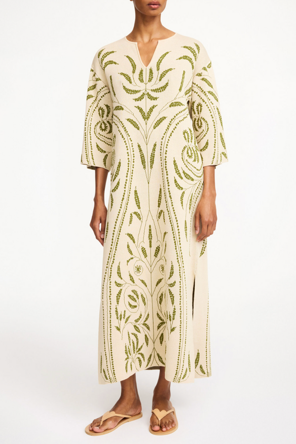 Agneto Dress - Garden Jacquard