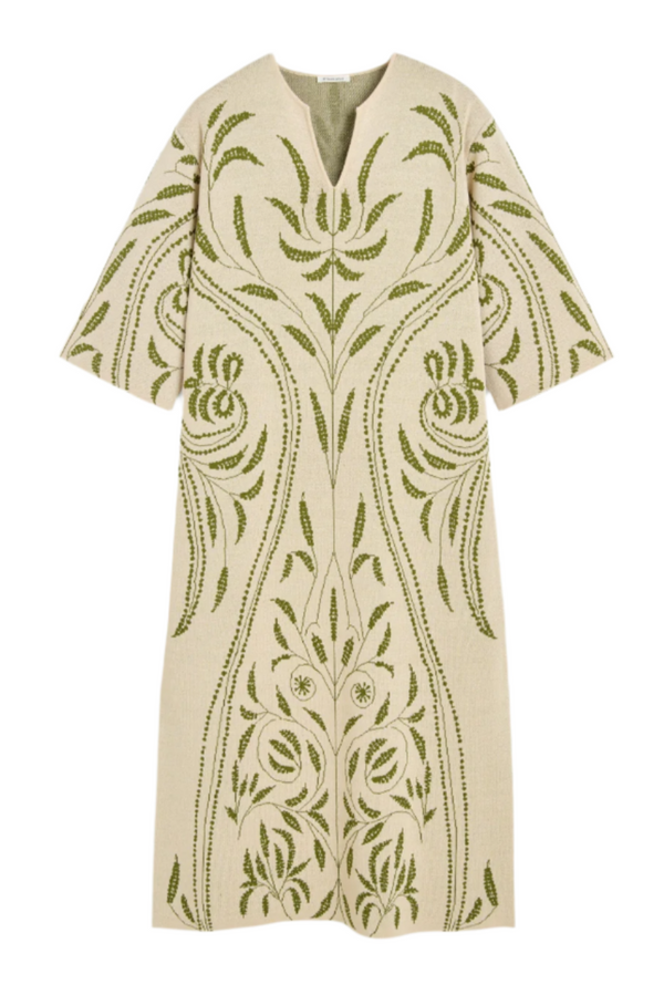 Agneto Dress - Garden Jacquard