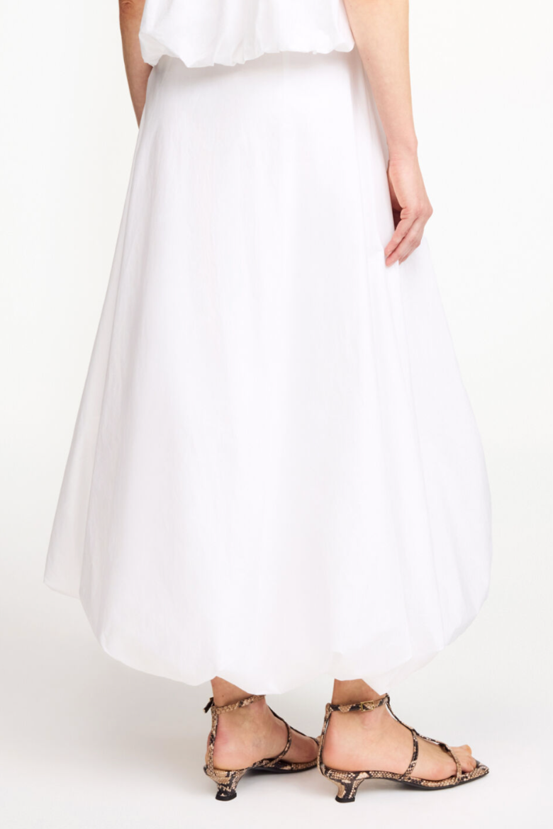 Aubrey Woven Skirt - Pure White