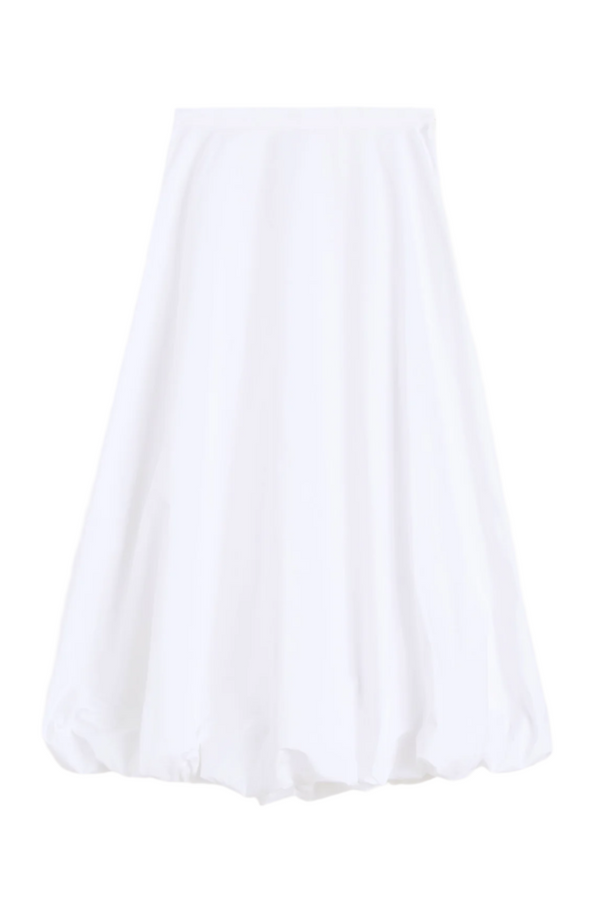 Aubrey Woven Skirt - Pure White