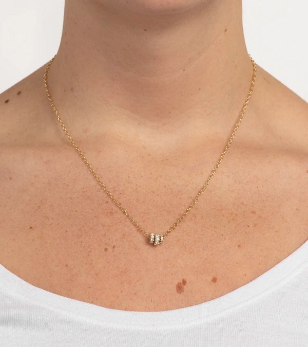 Vesta Pave Diamond Necklace