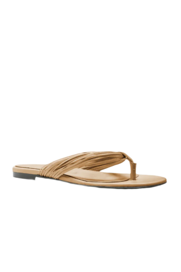 Cable Thong Sandals - Khaki