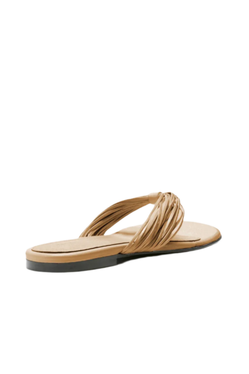 Cable Thong Sandals - Khaki