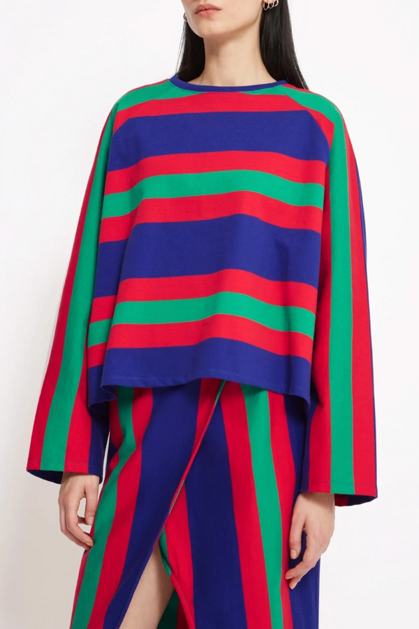 Hope T-Shirt - Bleu/Multi Stripe