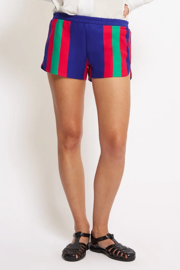 Amanda Short - Bleu/Multi Stripe