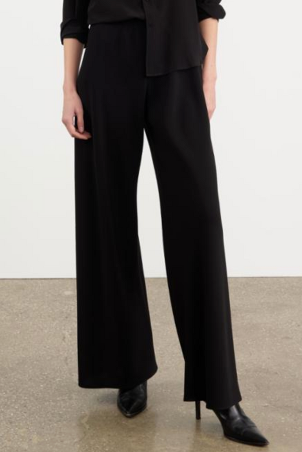 Marlow Wide Leg Pant - Black
