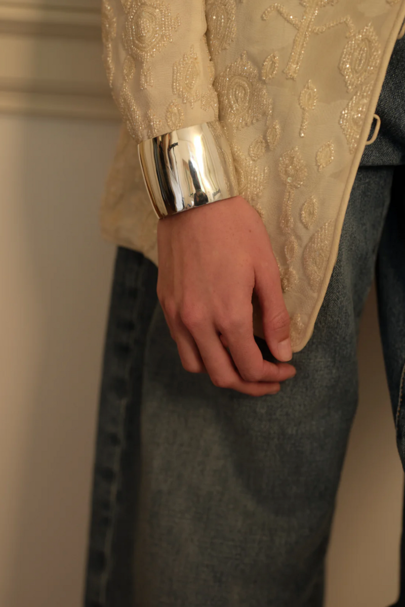 Gemma Cuff - Silver