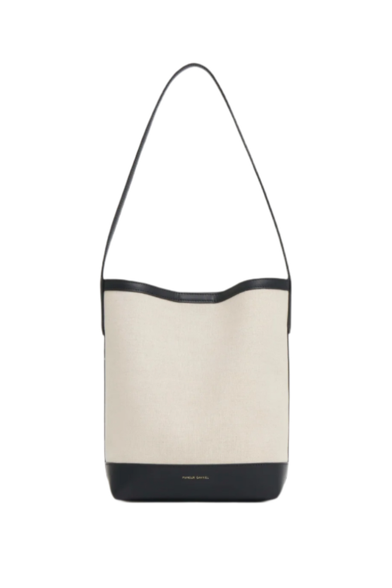 Small Everyday Cabas - Natural/Black