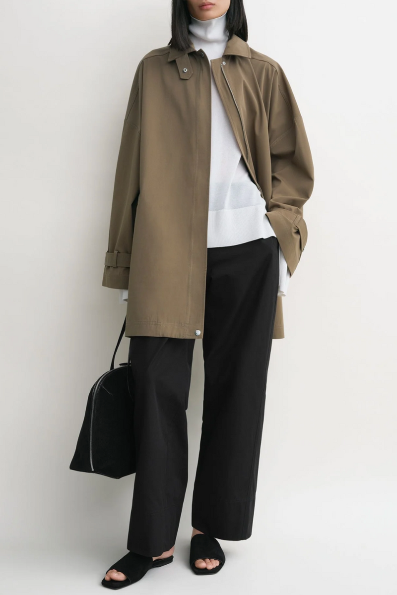 Oversized Trench Jacket - Hazel