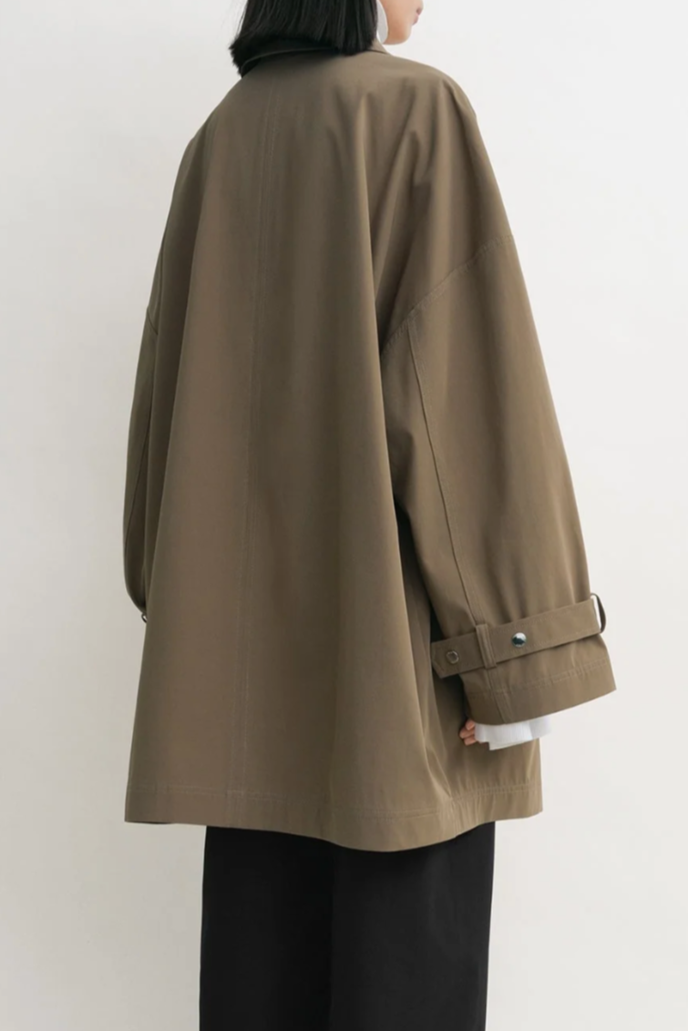 Oversized Trench Jacket - Hazel