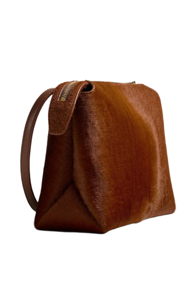 Lina Medium Crossbody Bag - Rust