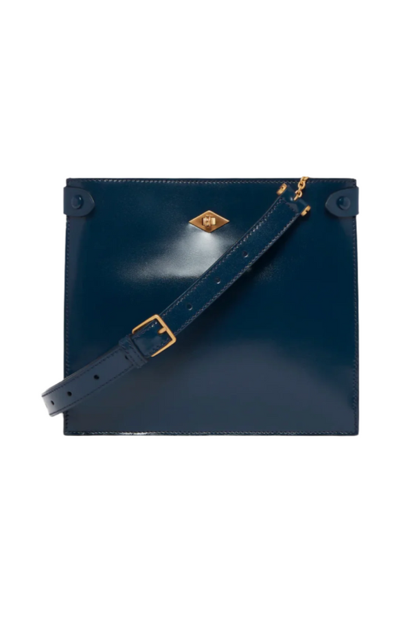 Stowaway -  Sapphire Calfskin