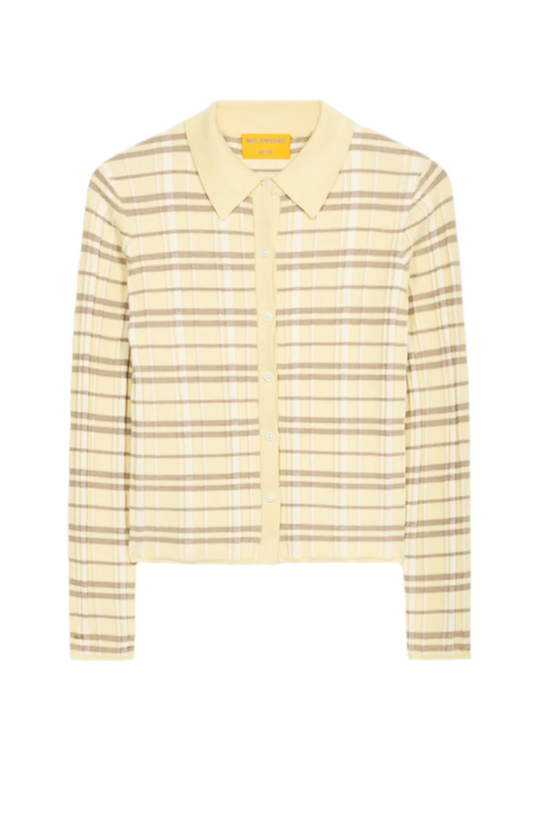 Elle Plaid Shirt - Butter Combo