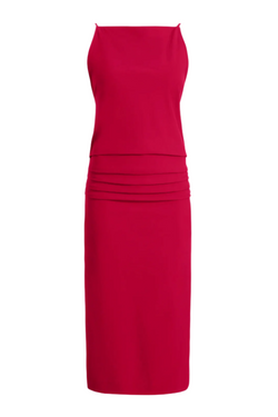Priya Dress in Bi-Stretch Cotton Nylon - Orchid
