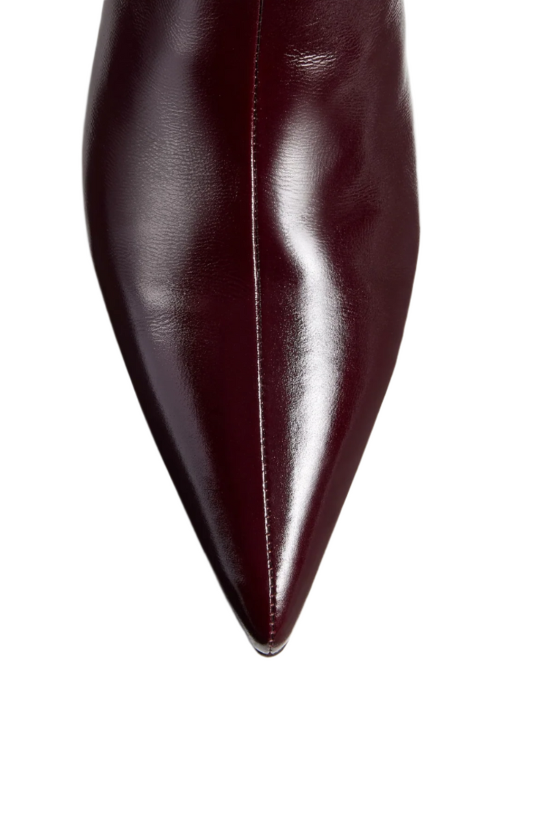 Sybil Ankle Boot 40 - Bordeaux Glazed Leather