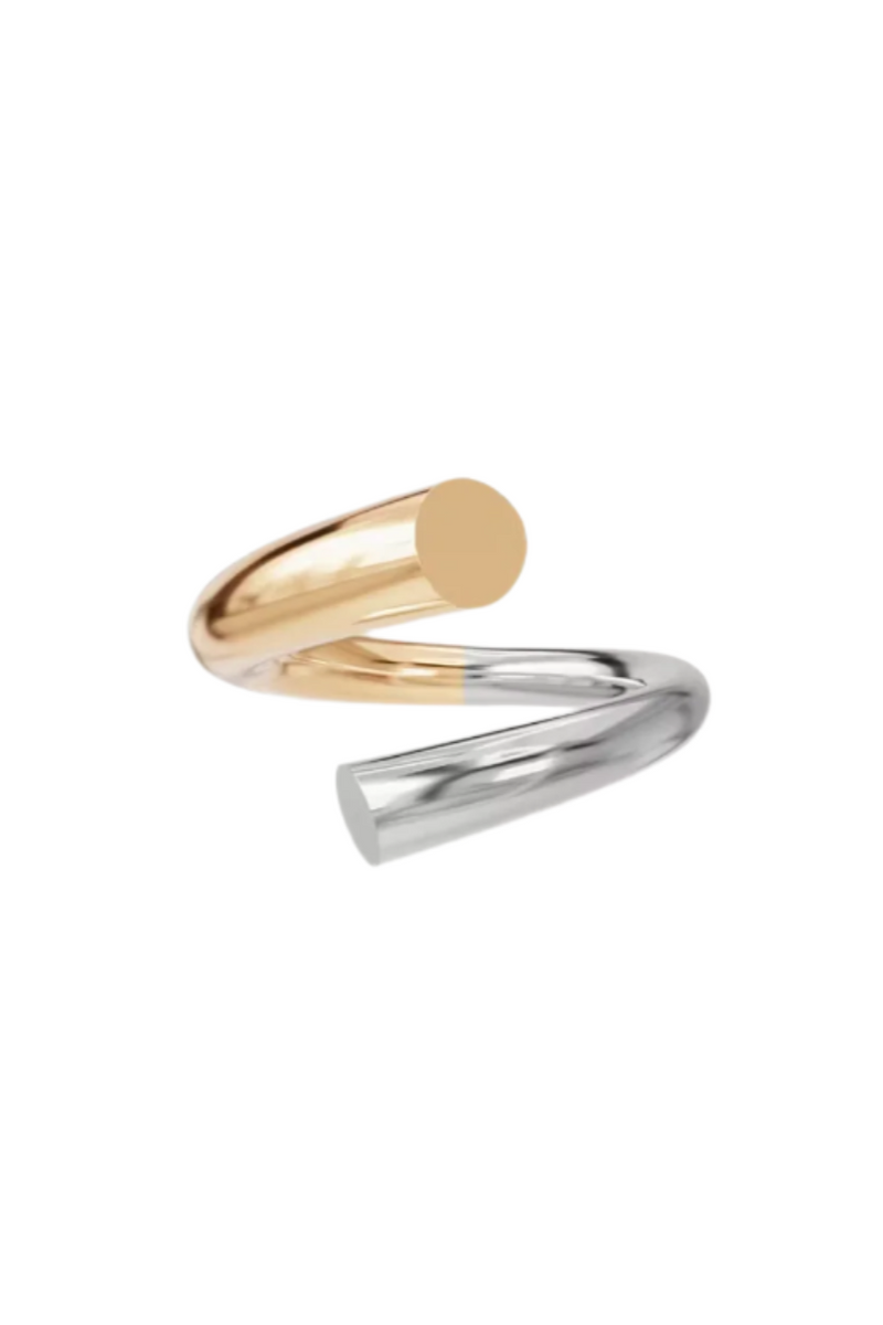 Biseau Ring - Vermeil/Silver