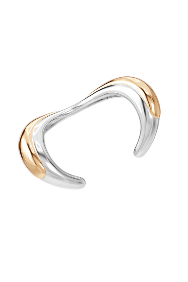 Lips Blow Bracelet - Vermeil & Silver
