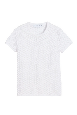 Quincy Top in Crochet - White