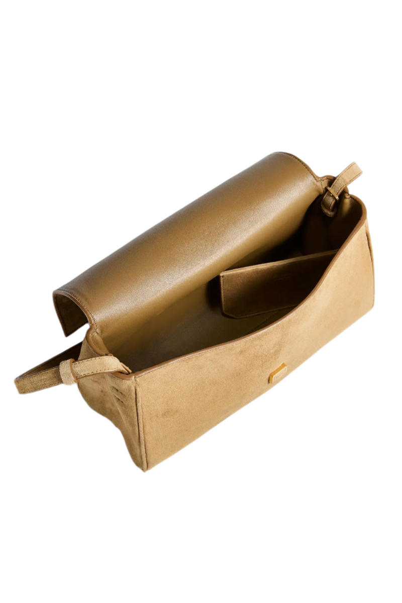 Audrey Crossbody Bag - Mud Suede