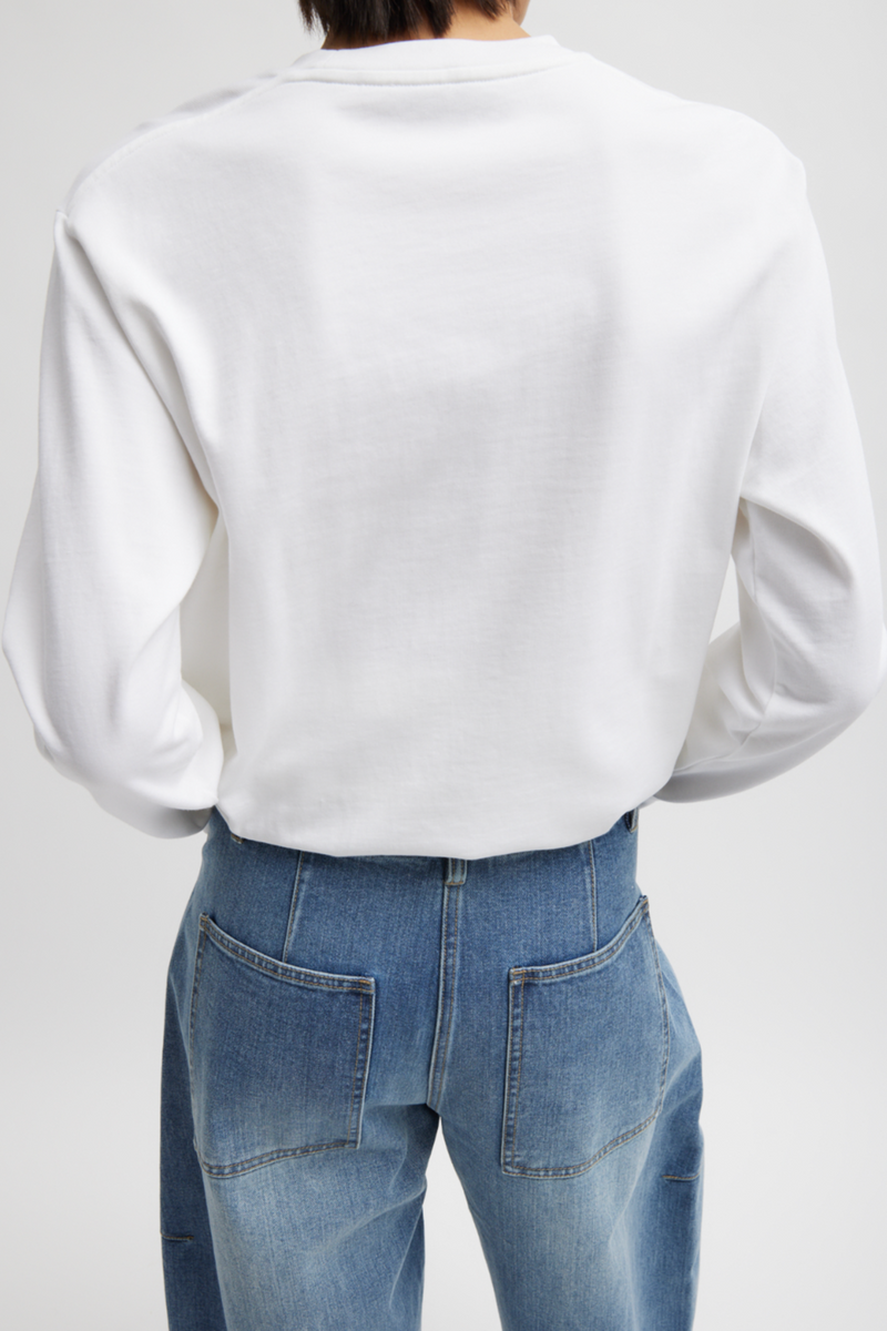 Perfect Unisex Long Sleeve T-Shirt - White
