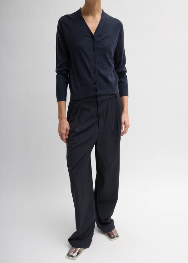 Dominic Pinstripe Stella Pant - Navy Multi