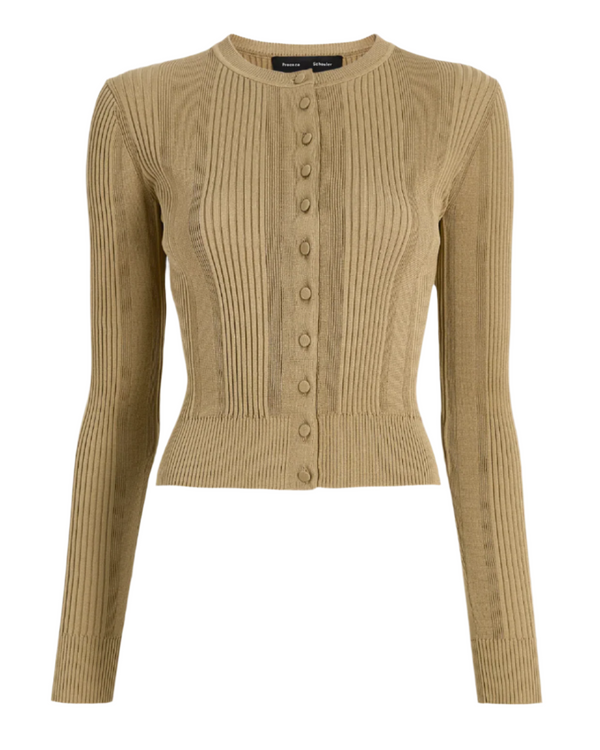 Currin Top in Column Rib - Bronze