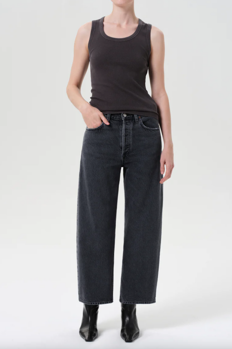 Arc Loose Wide Crop Jean - Symbolic