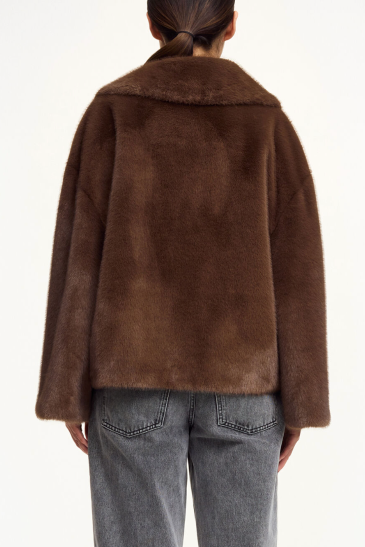 Jacquie Faux Fur Jacket - Carafe