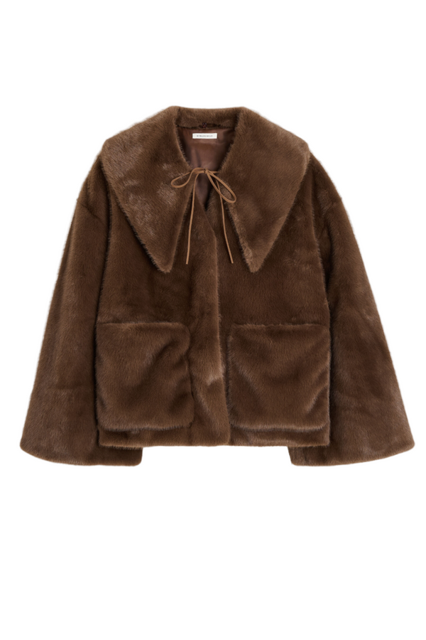 Jacquie Faux Fur Jacket - Carafe