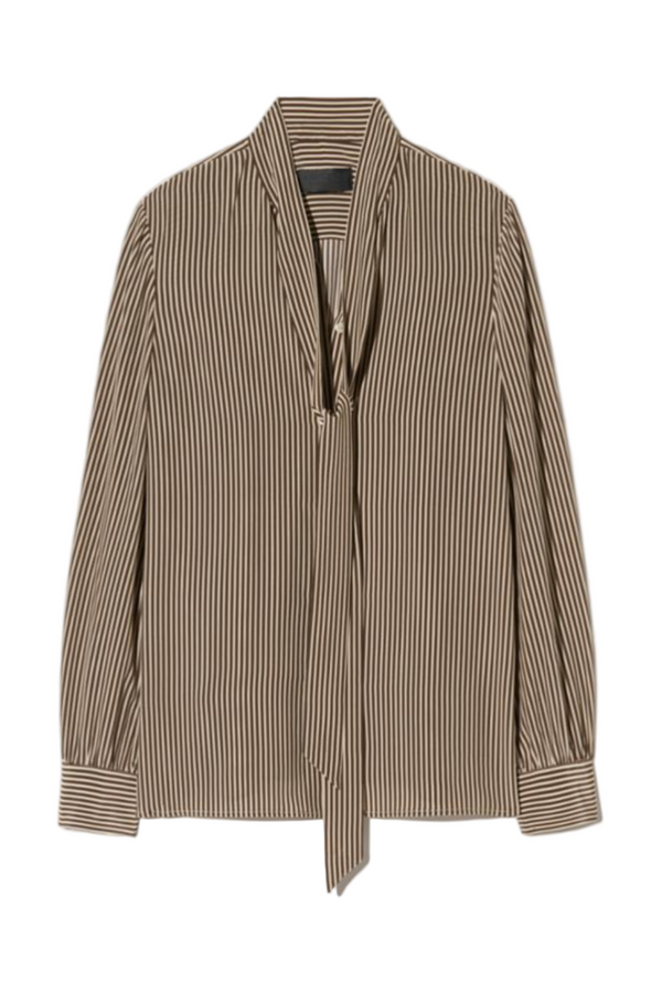 Irina Top - Chocolate Stripes