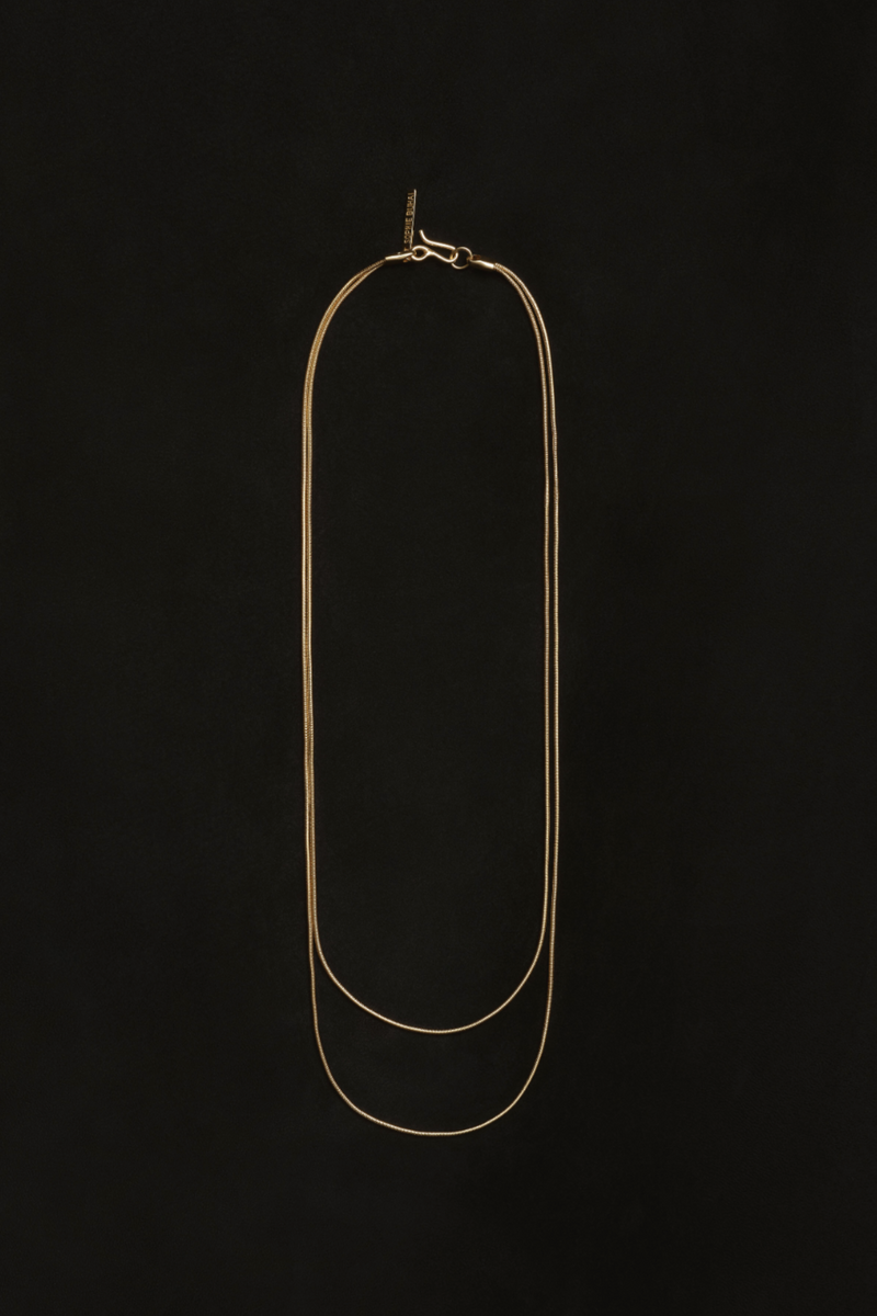 Double Diana Necklace - Gold Vermeil