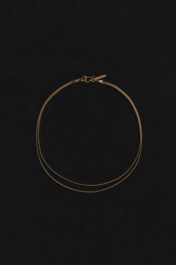 Double Diana Necklace - Gold Vermeil